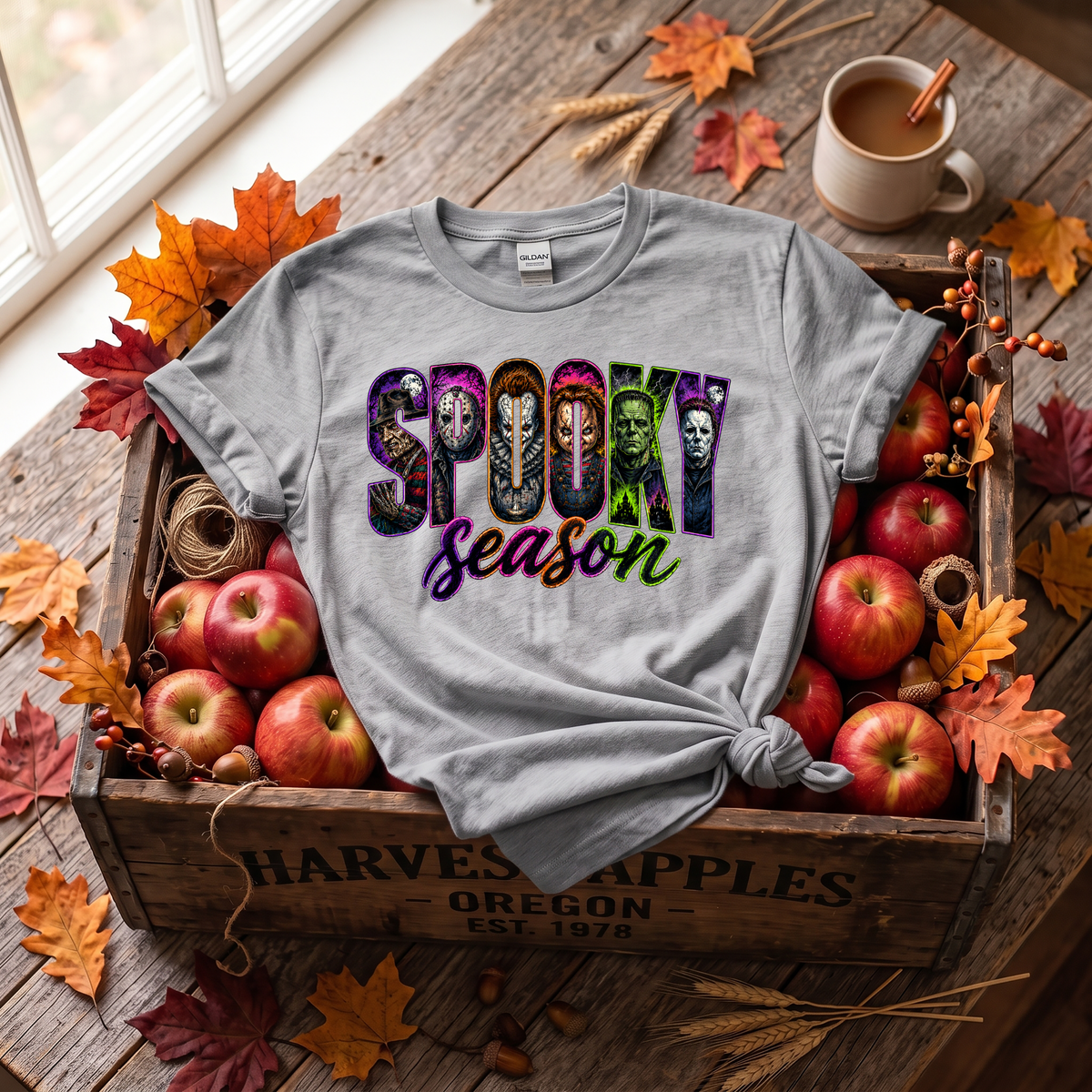 Spooky Season Halloween T shirt Women's FREE SHIPPING